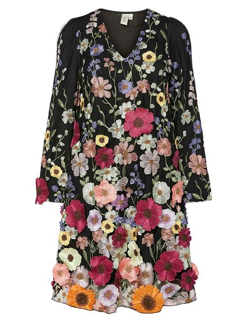 Yasflowering Ls Dress - D2D YAS Black