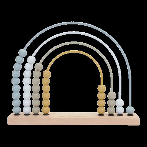 Little Dutch Rainbow Abacus Blue  Blue-One Size  Blå  One Size  unisex