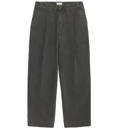 Grunt Bukser - GrCurtis - Pleat - Dark Grey