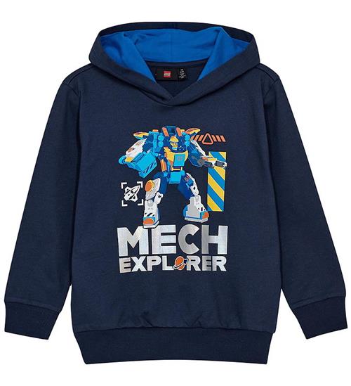 LEGOÂ® Wear Hættetrøje - LwSaku - Blå