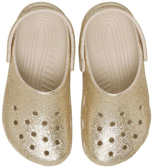 Crocs Sandaler - Classic Chunky Glitter - Sandstone
