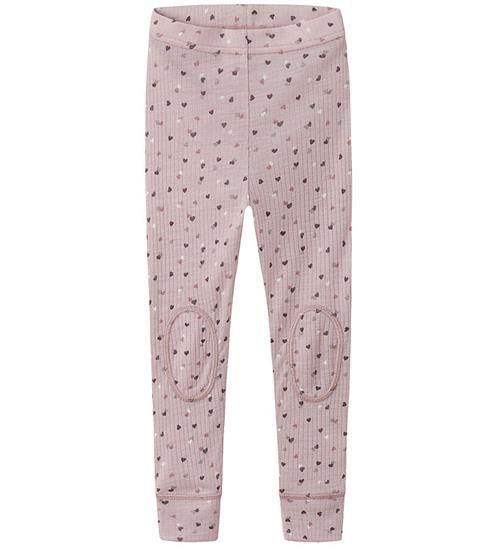 Name It Leggings - Uld/Modal - Rib - NmfWomi - Shadow Gray/Duts