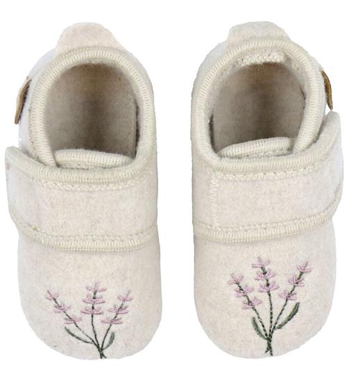 Mikk-Line Hjemmesko - Prewalker Uld - Off White