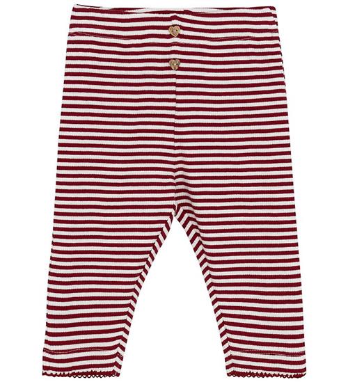 Minymo Leggings - Rib - Rio Red