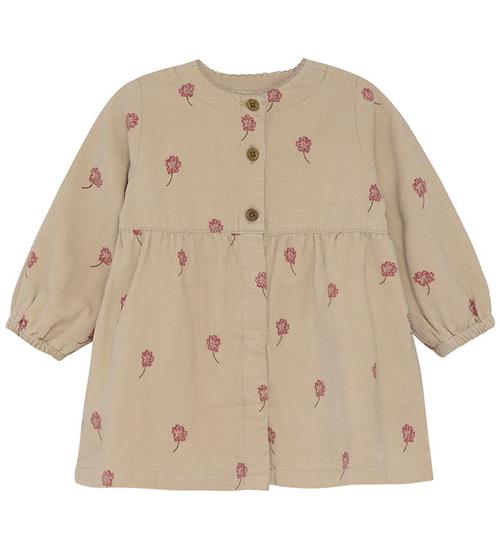 Minymo Kjole - Fløjl - Oxford Tan