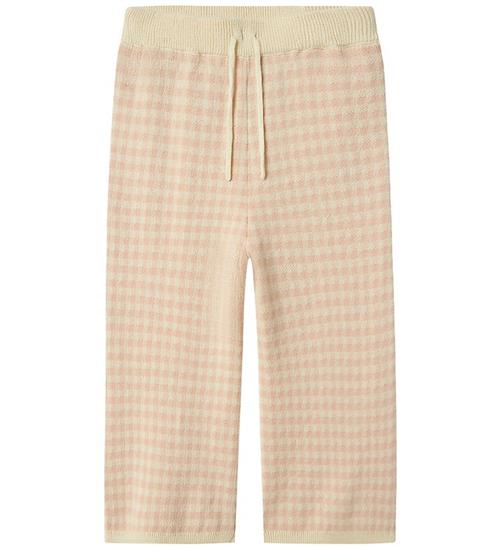 Lil' Atelier Bukser - Strik - Wide - NmfNadie - Cameo Rose