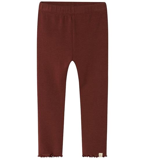 Lil' Atelier Leggings - NmfGayo - Hot Chocolate