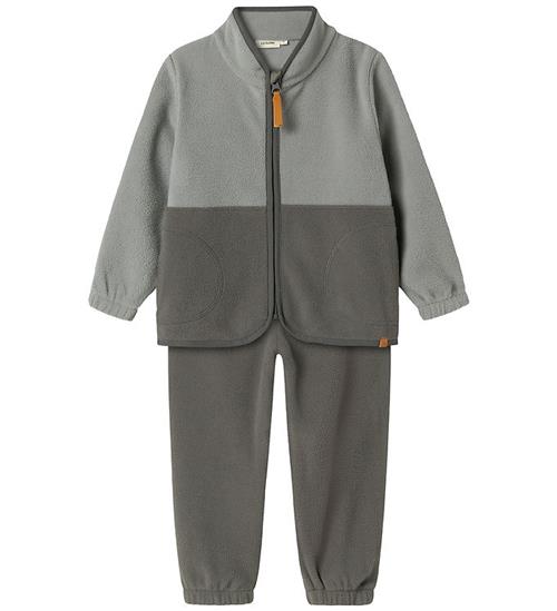 Lil' Atelier Fleecesæt - NmmLaspektra - Ultimate Grey