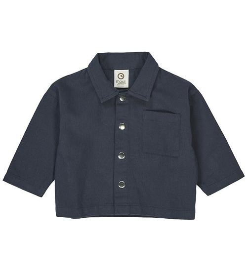 Müsli Skjorte - Twill Baby - Night Blue