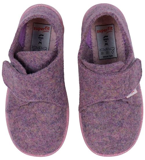 Superfit Hjemmesko - Happy Octi - Uld - Lilac