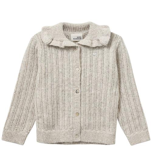 Sofie Schnoor Cardigan - Strik - Hennysk - Ecru Melange