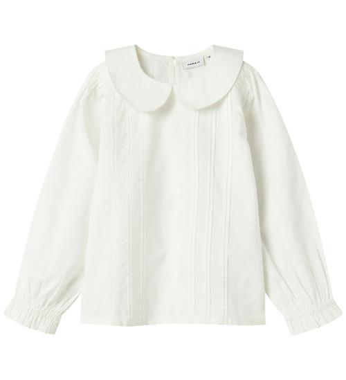 Name It Skjorte - NmfLilje - Cloud Dancer