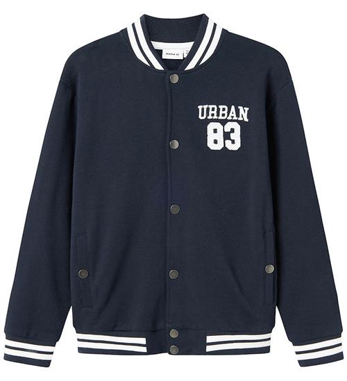 Name It Cardigan - NkmKiel - Navy Blazer m. Print