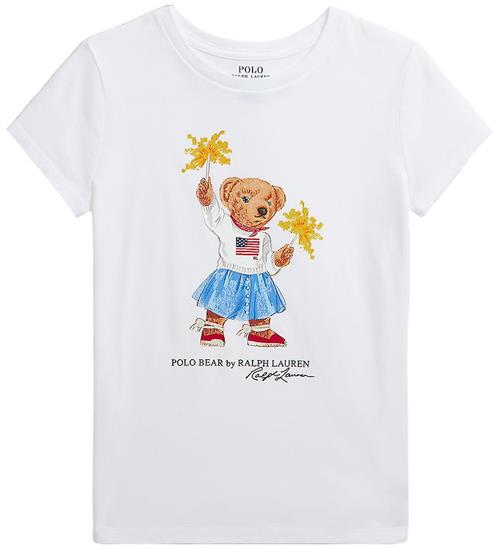 Polo Ralph Lauren T-shirt - Hvid m. Bamse