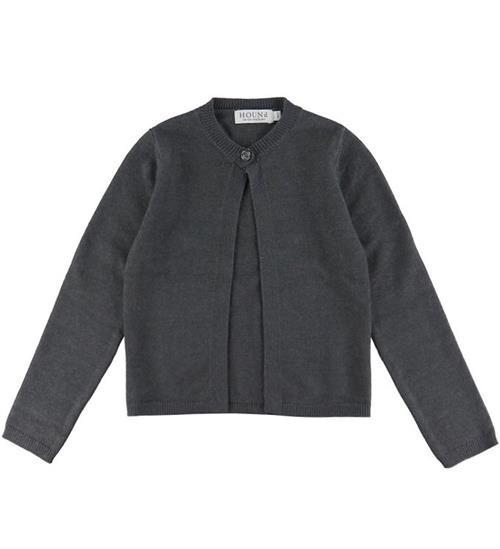 Hound Cardigan - Strik - HdLaura - Mørkegråmeleret
