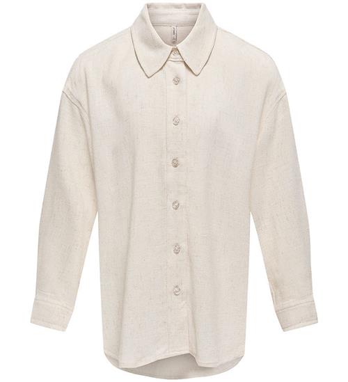 Kids Only Skjorte - Viskose/Hør - KogSiesta - Moonbeam