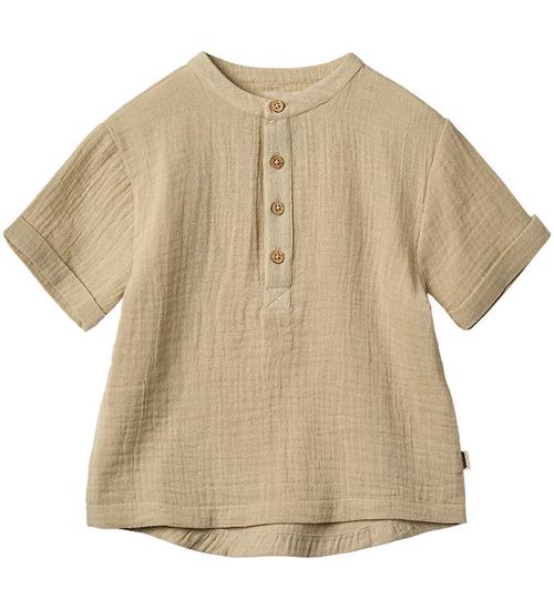 Wheat Skjorte - Musselin - Svend - Soft Sand