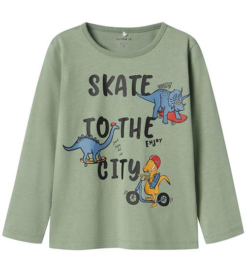 Name It Bluse - NmmPlasse - Iceberg Green
