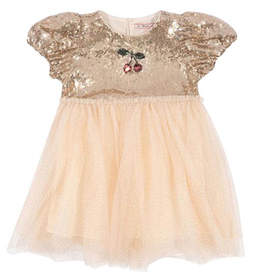 Konges Sløjd Kjole - Tyl - Starla Puff - Gold Blush