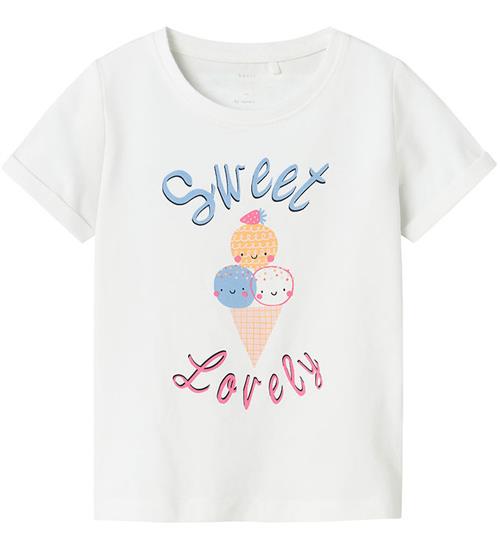 Name It T-shirt - NmfVix - Bright White