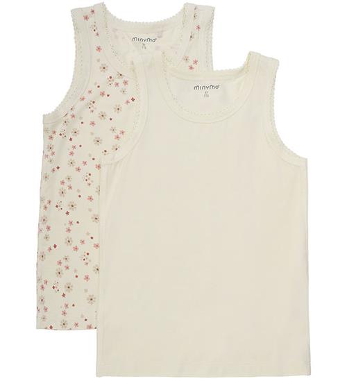 Minymo Undertrøje - 2-pak - Dusty Ceder