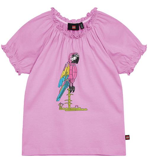 Se LEGOÂ® Wear T-shirt - LwTaja - Pink hos KidsWorld