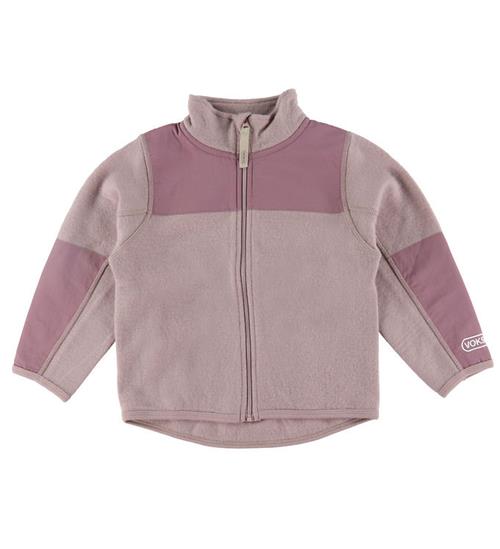 Voksi Fleecejakke - Uld - Soft Grape