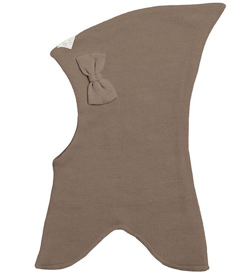 Se Racing Kids Elefanthue - Uld/Bomuld - 2-lags - Brown Birch Bark hos KidsWorld