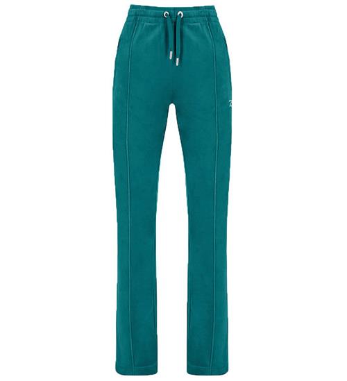Juicy Couture Sweatpants - Velour - Deep Lagoon