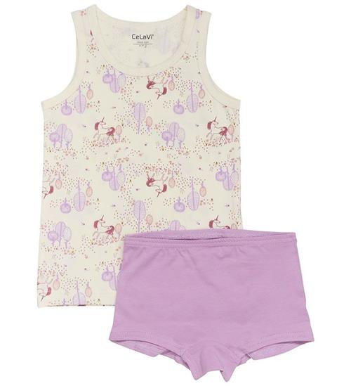 CeLaVi Undertøjsæt - Undertrøje/Trusser - Lupine