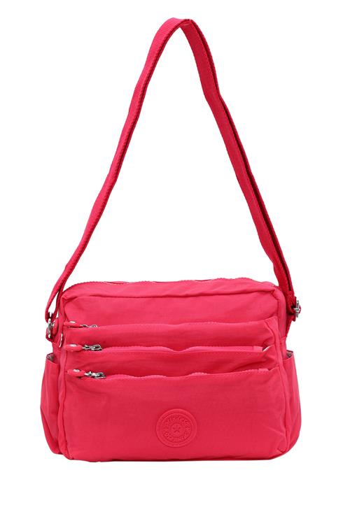 Mindesa Skuldertaske  fuchsia