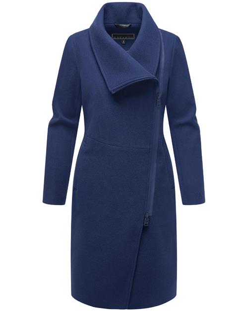NAVAHOO Overgangsfrakke 'Samtrose'  navy