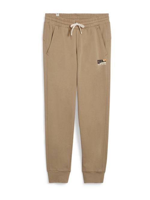 PUMA Sportsbukser 'BETTER SPORTSWEAR'  lysebeige / lysebrun / oliven / orange