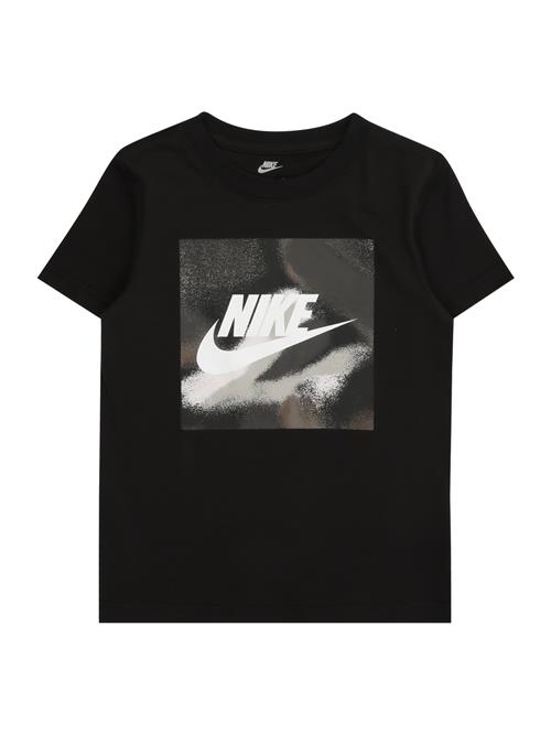 Nike Sportswear Shirts 'CLUB EXPRESS'  brun / grå / sort / hvid