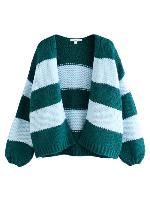 Next Cardigan  lyseblå / smaragd
