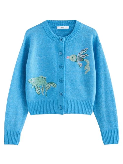 Next Cardigan  azur / lysegrøn / mørkegrøn / lyserød