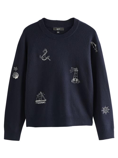 Next Pullover  marin / hvid