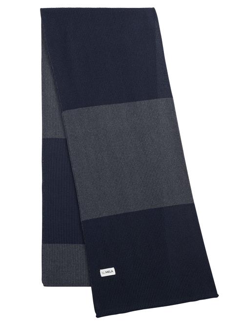 MELA Sjal 'Kazim'  navy / mørkegrå