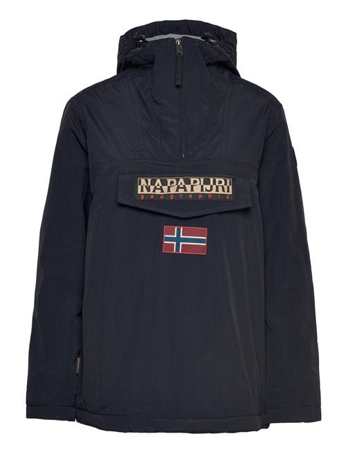 Rainforest Winter Anorak Jacket Napapijri Black