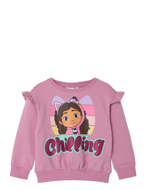 Nmfsanne Gabby Nreg Sweat Bru Sky Name It Purple