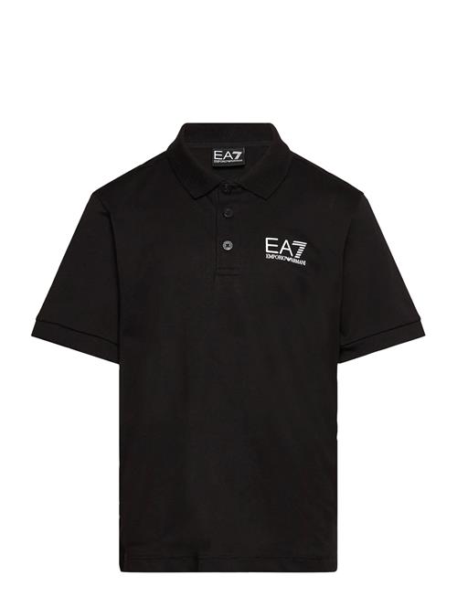 Se Polo Shirt EA7 Black ved Booztlet