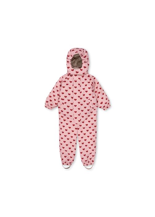 Konges Sløjd Nohr Snowsuit Print Amour Pink Nohr Snowsuit Print Amour Pink 12M  Lyserød  12 måneder  kvinde