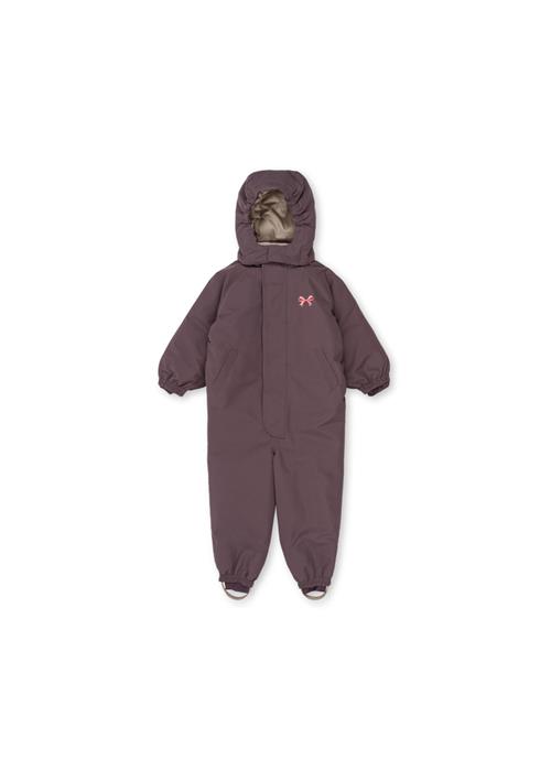Konges Sløjd Nohr Snowsuit Solid Hortensia Nohr Snowsuit Solid Hortensia 12M  Lilla  12 måneder  kvinde