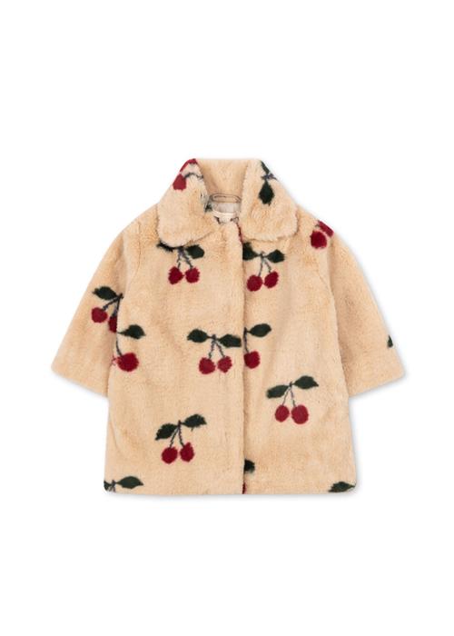 Konges Sløjd Fuzzie Coat Grs Ma Grande Cerise Fuzzie Coat Grs Ma Grande Cerise 2Y  Lyserød  2 år  kvinde