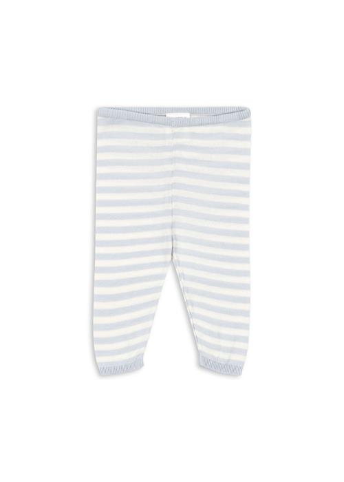 Fanga Fontana GOTS Venti Strikkede Bukser Gray Dawn  Gray Dawn 12 months  Blå  12 måneder  unisex