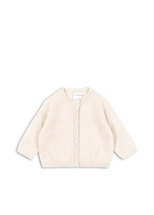 Fanga Fontana Savora Cardigan Antique White  Antique White 0-1 months  Hvid  0-1 måneder  unisex