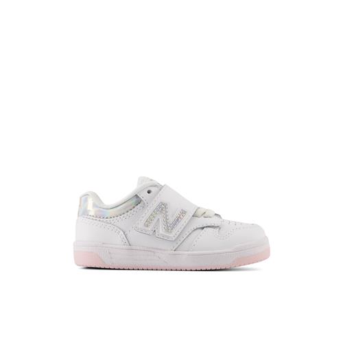 New Balance 480 Kids NEW-B Hook & Loop Sneakers White  White 21.5 EU    21.5 EU  kvinde
