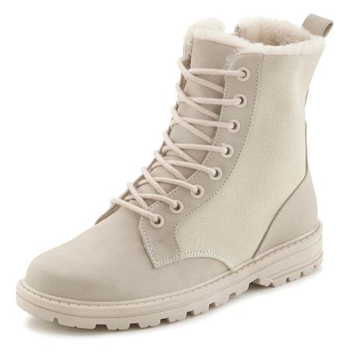 VIVANCE Snørestøvletter  beige / creme