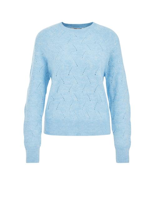 WE Fashion Pullover  lyseblå