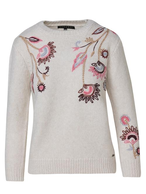 KOROSHI Pullover  blå / pink / sort / offwhite